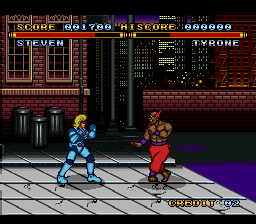 Street Combat (Europe) In game screenshot